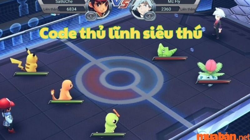 Tổng hợp code game Thủ lĩnh siêu thú