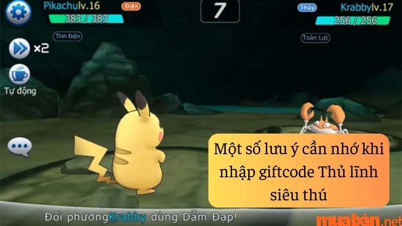 Những điều trước và trong quá trình nhập giftcode game Thủ lĩnh siêu thú mà bạn cần nhớ