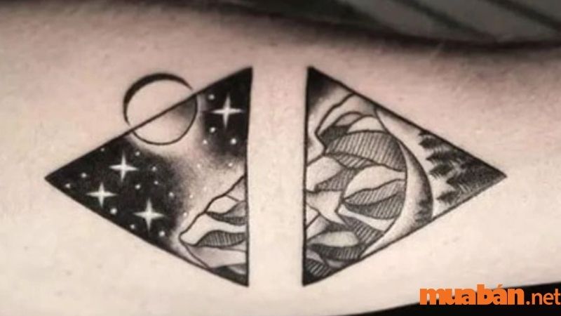 Tổng hợp hình xăm tam giác cho nam nữ  Tadashi Tattoo