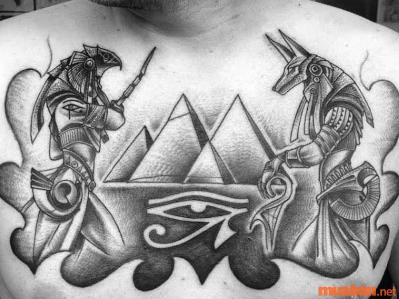 BOR Tattoo - Anubis – Vị thần đầu chó quản cõi chết của... | Facebook