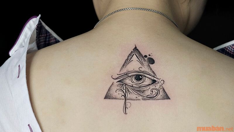 Ý nghĩa hình xăm con mắt  Hình xăm nghệ thuật Lucky Tattoo