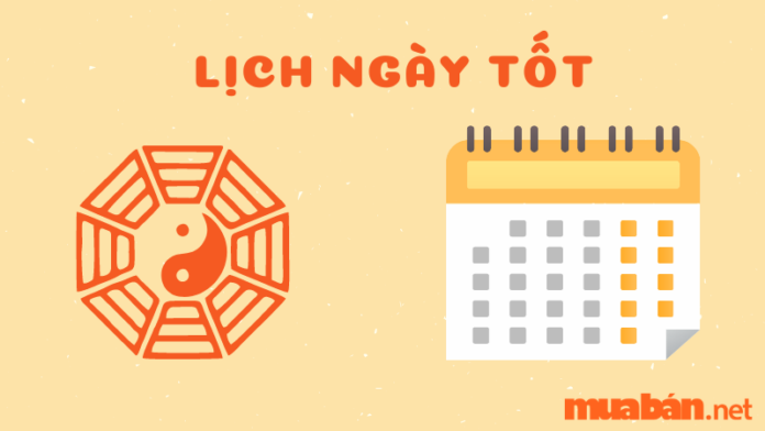 Tham khảo lịch ngày tốt năm 2023