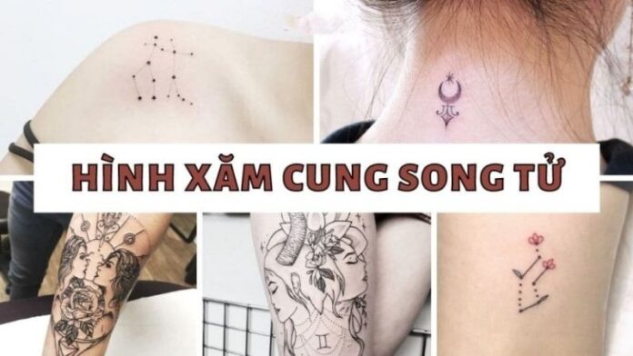 Tổng hợp 50 mẫu hình xăm cung Song Tử đẹp, độc đáo, ấn tượng