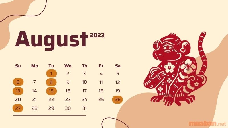 Tổng hợp ngày tốt mua xe tháng 8 2023 cho người tuổi Thân