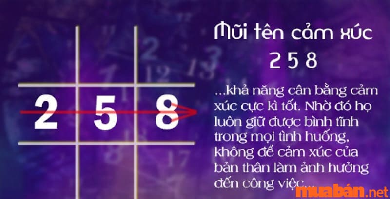 Mũi tên cảm xúc 258