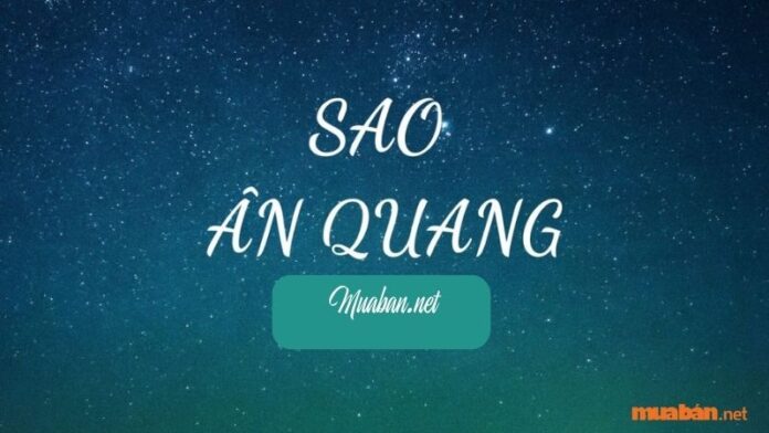 Có thể nói trong tử vi, Ân Quang là một trong những phúc tinh đẹp nhất.