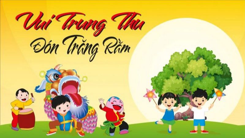 background trung thu