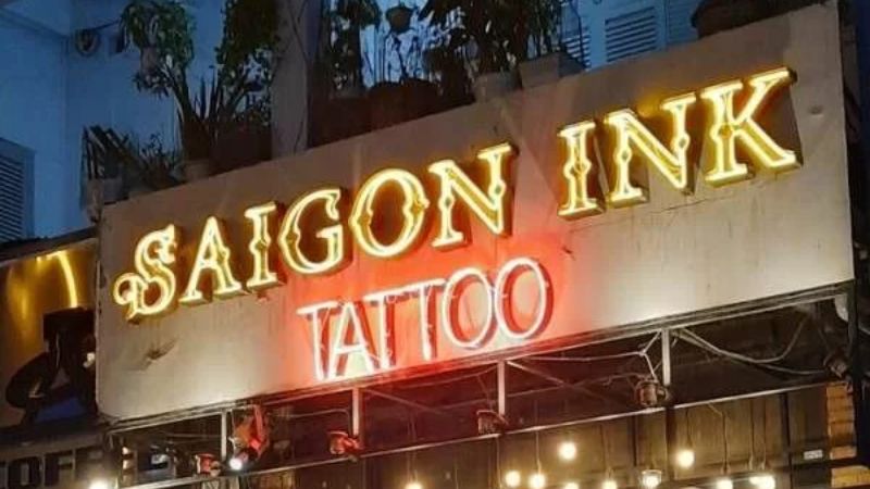 Tiệm xăm Saigon Ink Tattoo uy tín ở TPHCM