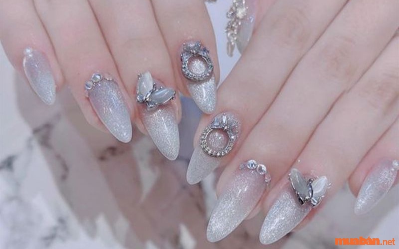 Top 11+ mẫu nail móng nhọn đẹp, sang chảnh được nhiều người ưa chuộng