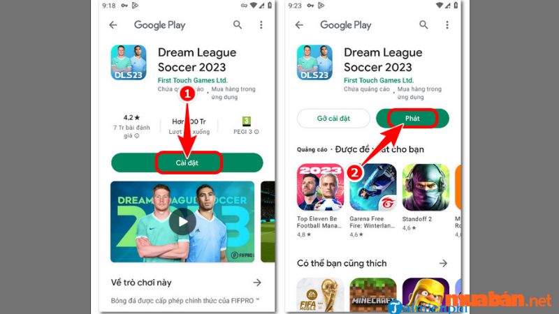 Cách tải DLS 2023 - Dream League Soccer 2023 trên điện thoại iOS