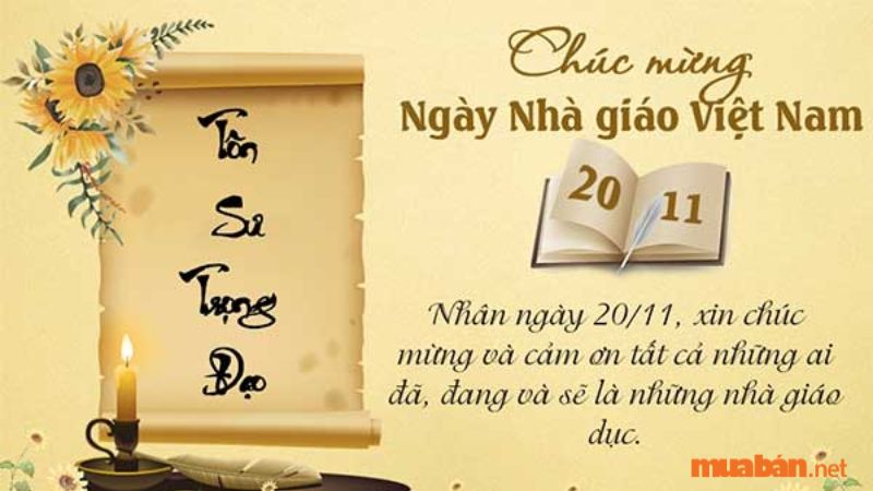 Thiệp mừng là món quà khá phổ biến nhưng đến nay đây vẫn là phương án bày tỏ sự biết ơn và lòng kính trọng của rất nhiều thế hệ học trò đối với thầy cô giáo nhân Ngày nhà giáo Việt Nam 20/11.