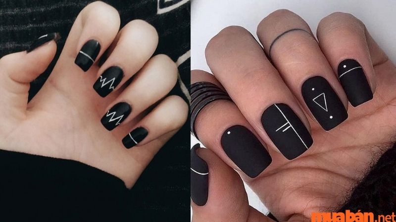 Mẫu nail đẹp cá tính