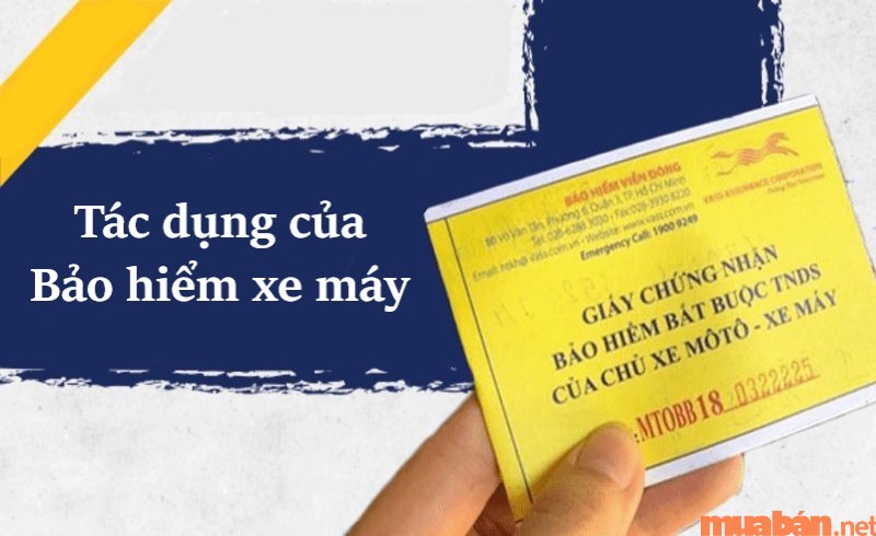 Tác dụng của bảo hiểm xe máy đối với chủ sở hữu phương tiện