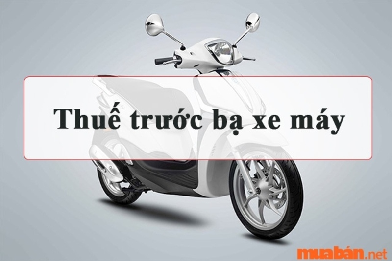 Thủ tục đăng ký xe máy