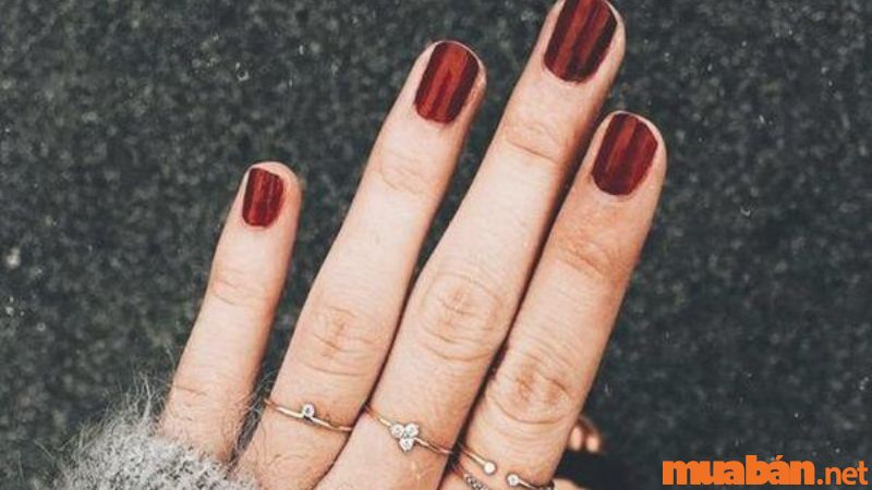 Nail đỏ quyến rũ cho mùa đông thêm ấm áp