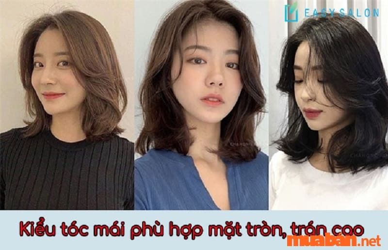 Mặt tròn để trán gì?