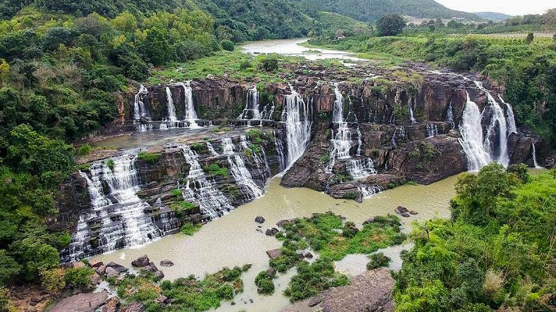 Thác Pongour mở cửa từ 7:00 - 17:00 hằng ngày