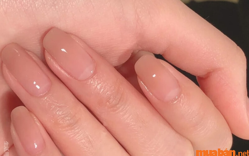 Nail hồng thạch dạng gel dịu dàng