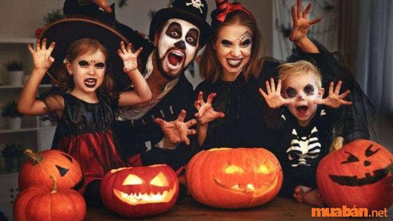 Ý tưởng hoá trang Halloween cho cả gia đình