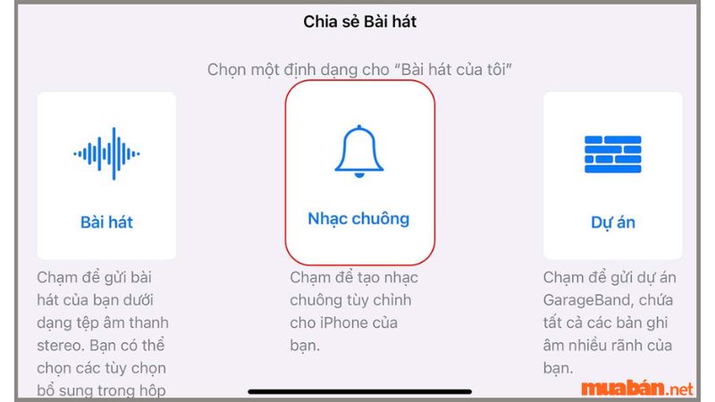 Bước 7 - Cách tải nhạc chuông cho iPhone bằng ứng dụng GarageBand