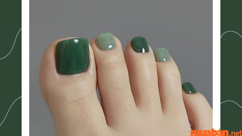 Mẫu nail sơn cơ bản - Mẫu 2