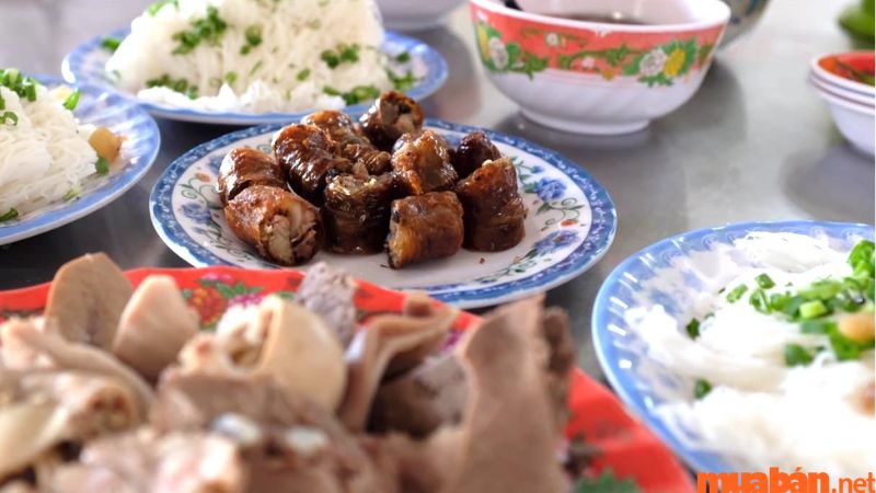 Bánh hỏi lòng heo đặc sản Phú Long, Phan Thiết