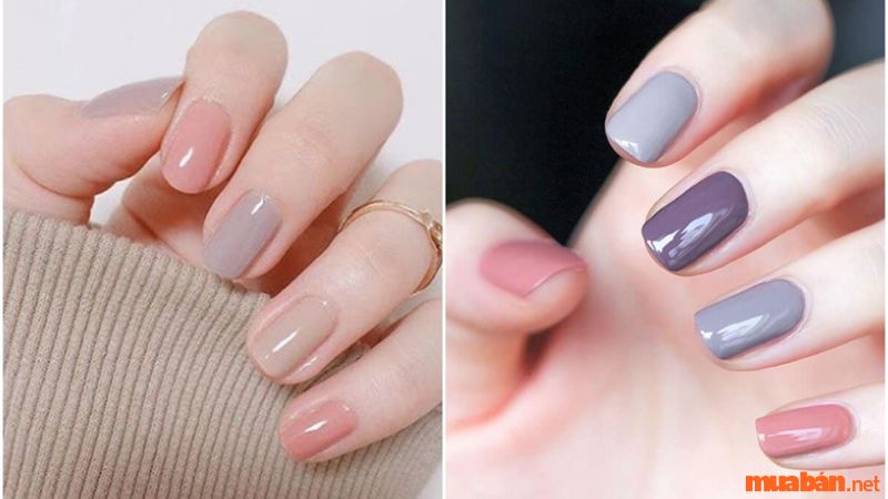 Mẫu nail nhẹ nhàng cho học sinh - sinh viên