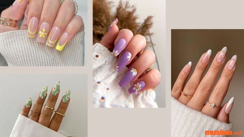 Mẫu nail đáng yêu