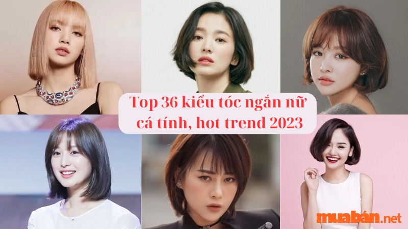 Top 20 mẫu tóc ngắn cho bạn nữ mặt tròn xinh đẹp đón tết 2024 - YouTube