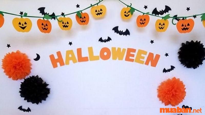 Ý tưởng trang trí Halloween mầm non sáng tạo, đơn giản nhất