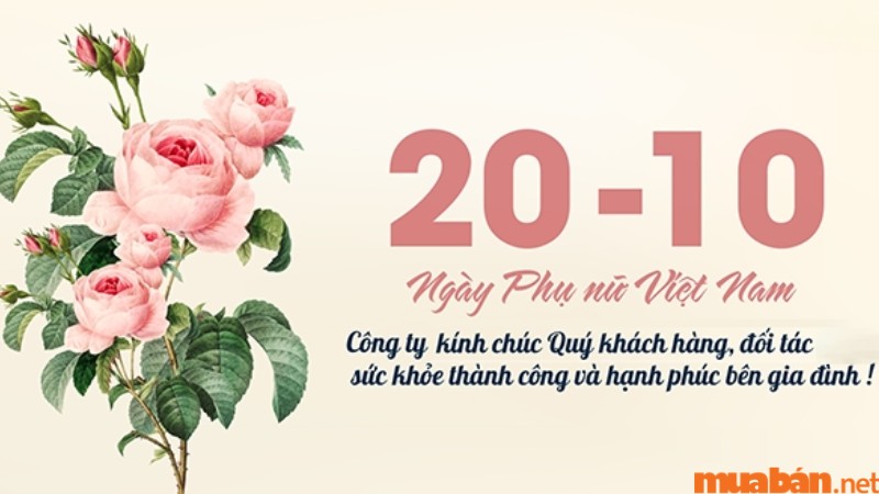 Tổng hợp lời chúc 20/10 cho khách hàng hay và ý nghĩa nhất