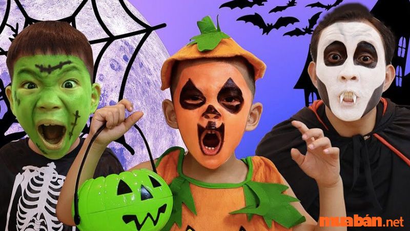 Sử dụng trang phục, phụ kiện hóa trang Halloween 1