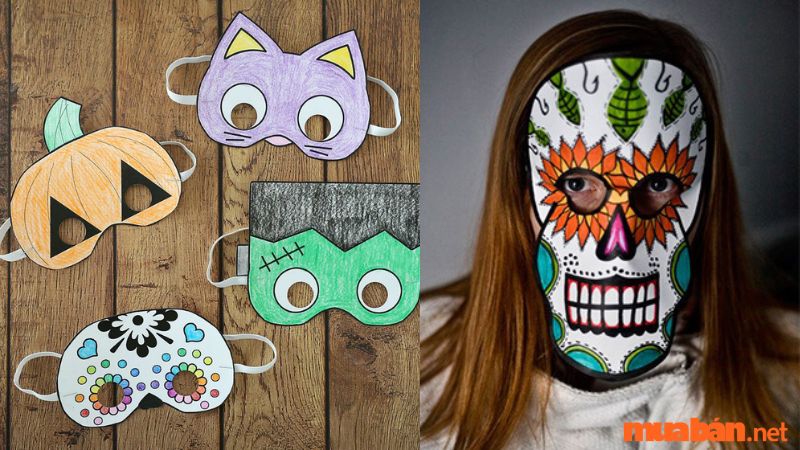 Mẫu mặt nạ halloween hình bí ngô cho bé | Halloween classroom decorations,  Halloween masks, Pumpkin mask