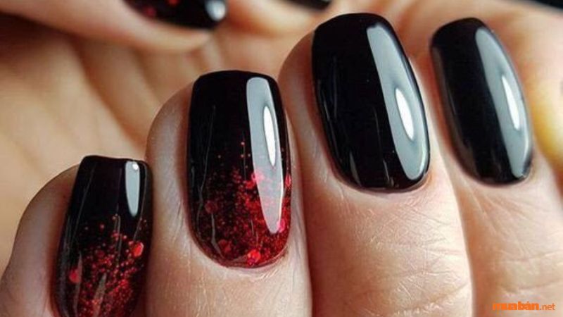 Nail mắt mèo màu đen 1