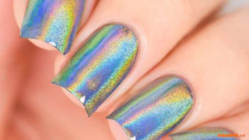 Nail mắt mèo cầu vồng 2