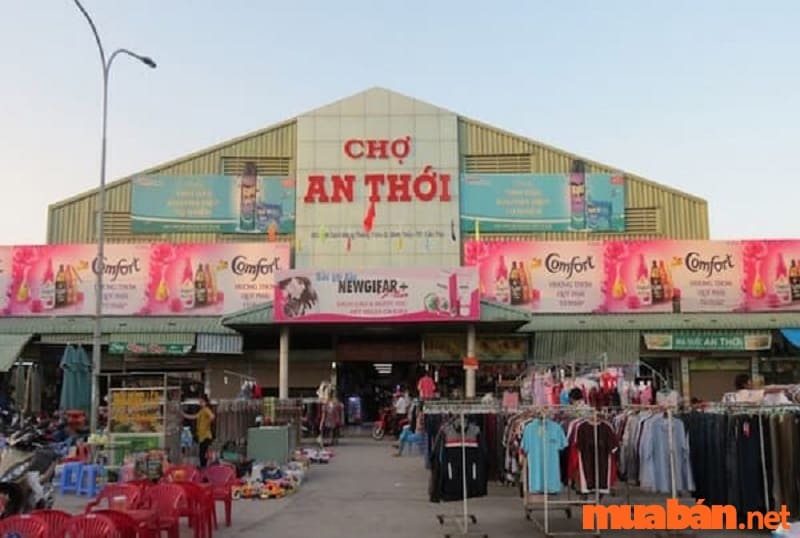 Chợ An Thới - khu chợ nổi tiếng và lớn nhất phía Nam đảo An Thới