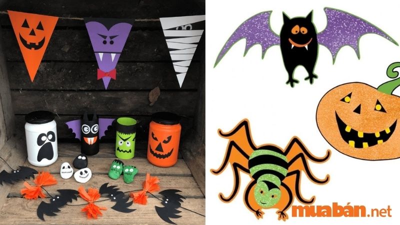 Nhện, dơi là những động vật gắn liền với đêm Halloween rùng rợn