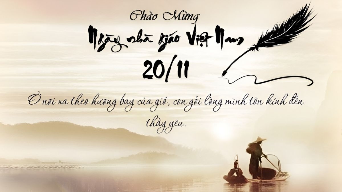 Hình ảnh chúc mừng 20/11