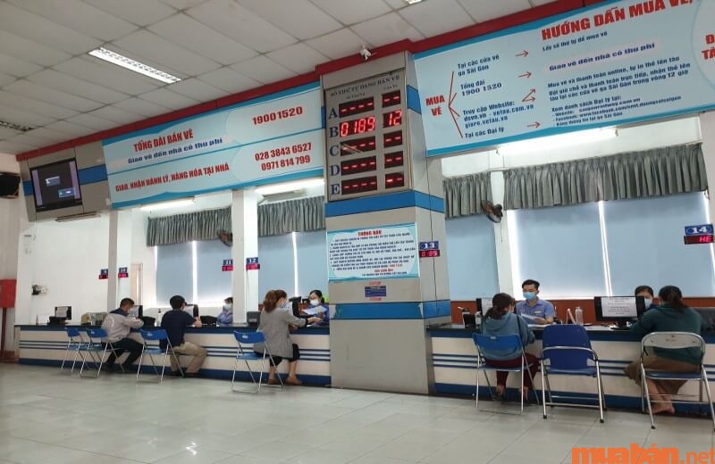 Vé tàu Hà Nội Nha Trang có thể mua tại ga hoặc đại lý bán vé
