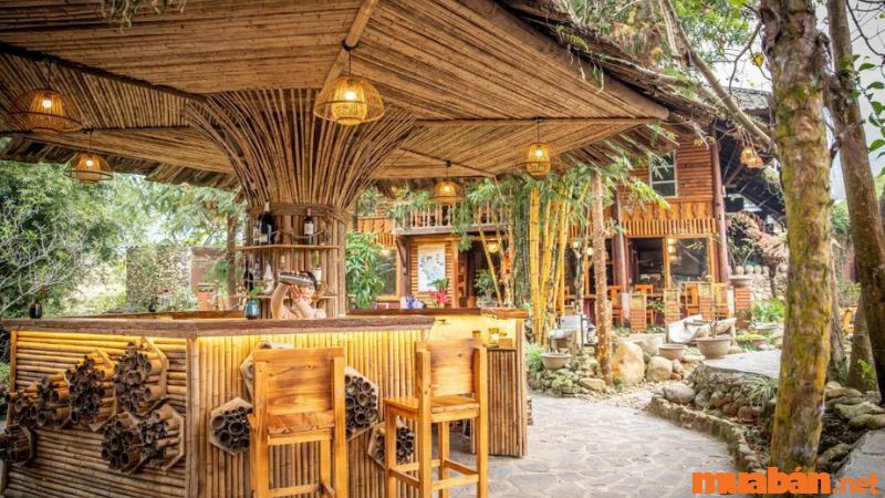 Sapa Riverside Ecolodge sở hữu thiết kế xinh xắn, khiến nhiều bạn trẻ muốn đến check - in