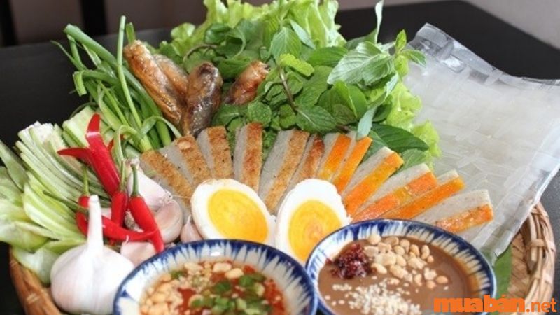 Chả cá cuốn bánh tráng Nha Trang