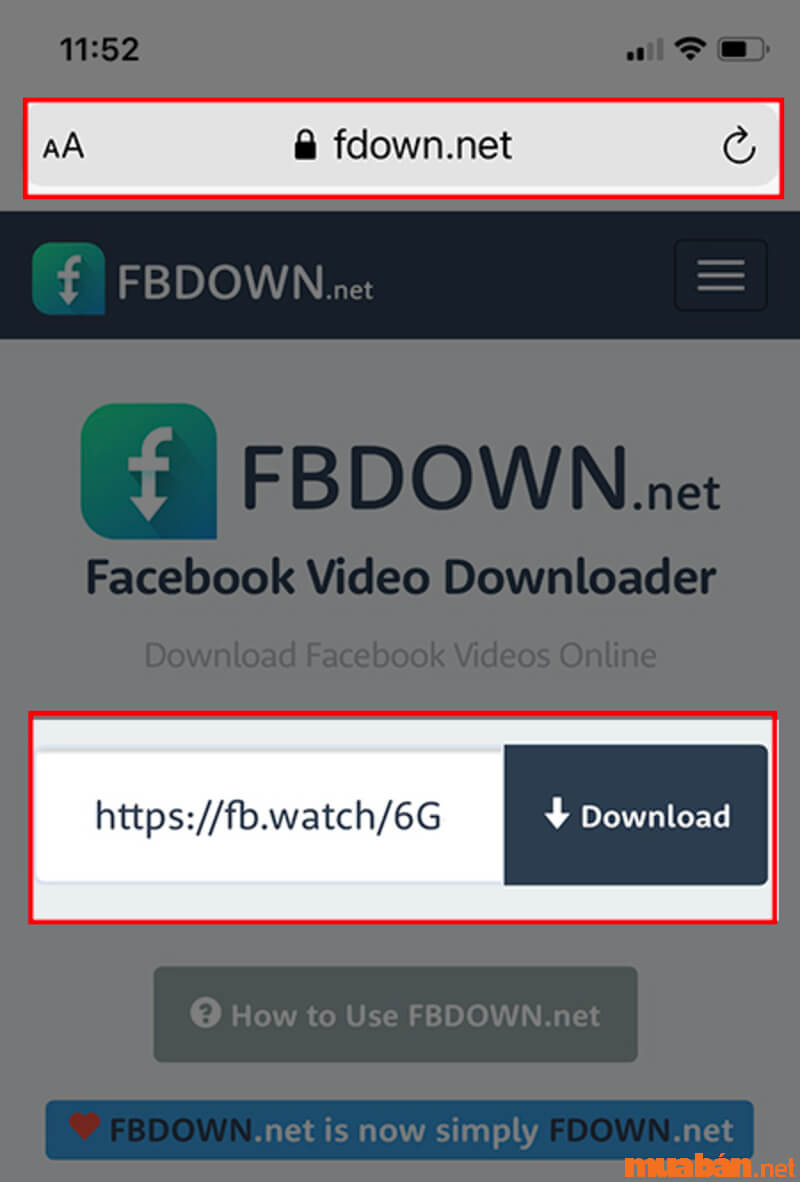 Hướng dẫn cách tải Video Facebook bằng FBdown