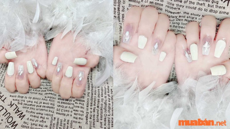 Mẫu Nail box cô dâu nhẹ nhàng