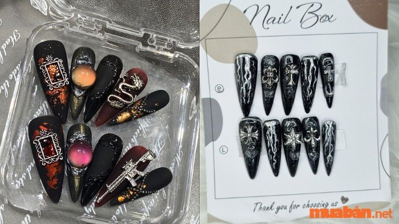 Mẫu nail box cho dịp Halloween