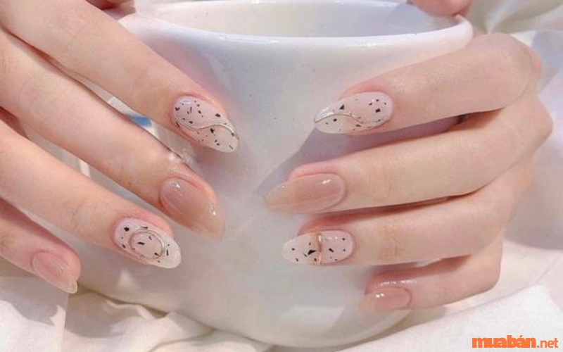 Mẫu nail đẹp sang chảnh ăn cưới