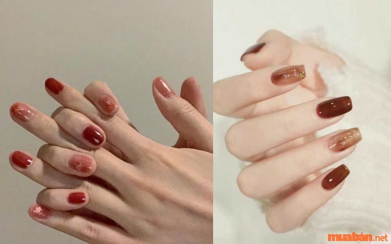 Mẫu nail cho chị em văn phòng