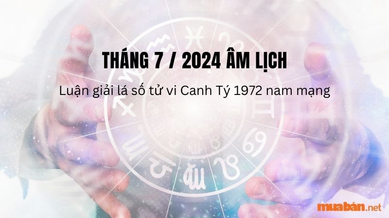 Tháng 7 Nhâm Tý 1972 Nam mạng là tháng cô hồn nên công việc của bạn sẽ bị chậm lại, tuy nhiên bạn vẫn có tin vui từ gia đình mang đến.