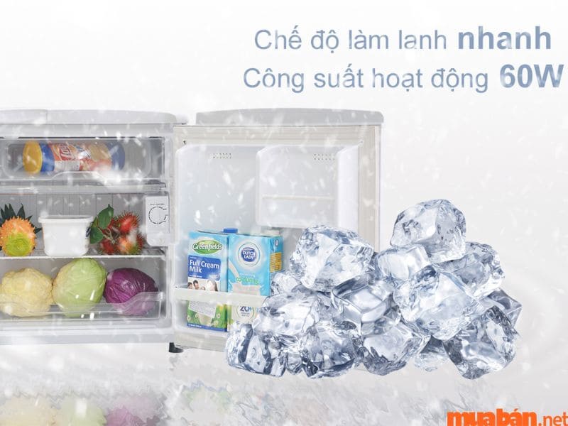 Tủ lạnh mini Sanyo SR-5KR-SS 