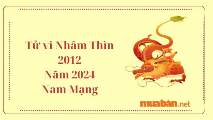 Tử vi Nhâm Thìn 2012 Năm 2024 Nam Mạng