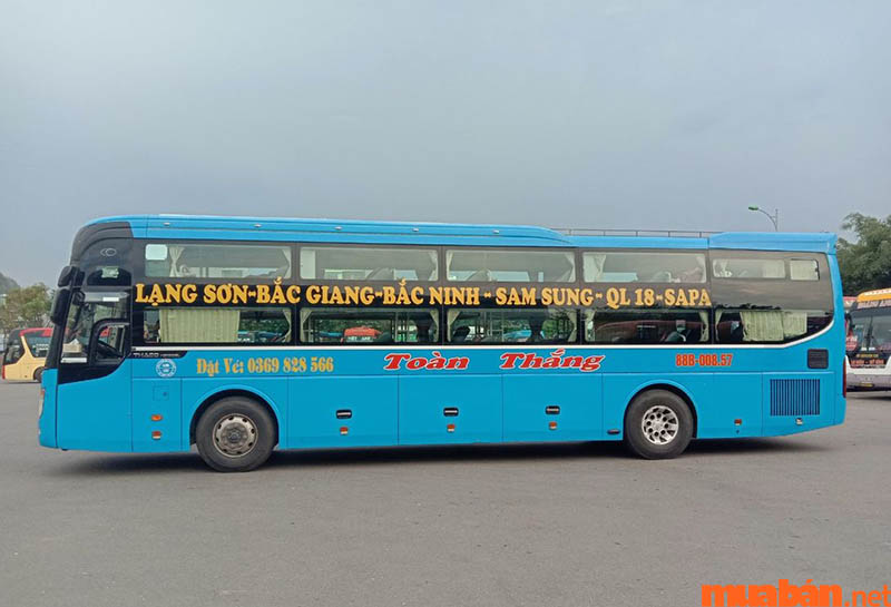 Nhà xe Toàn Thắng phục vụ khách hàng bằng xe cao cấp 40 chỗ ngồi
